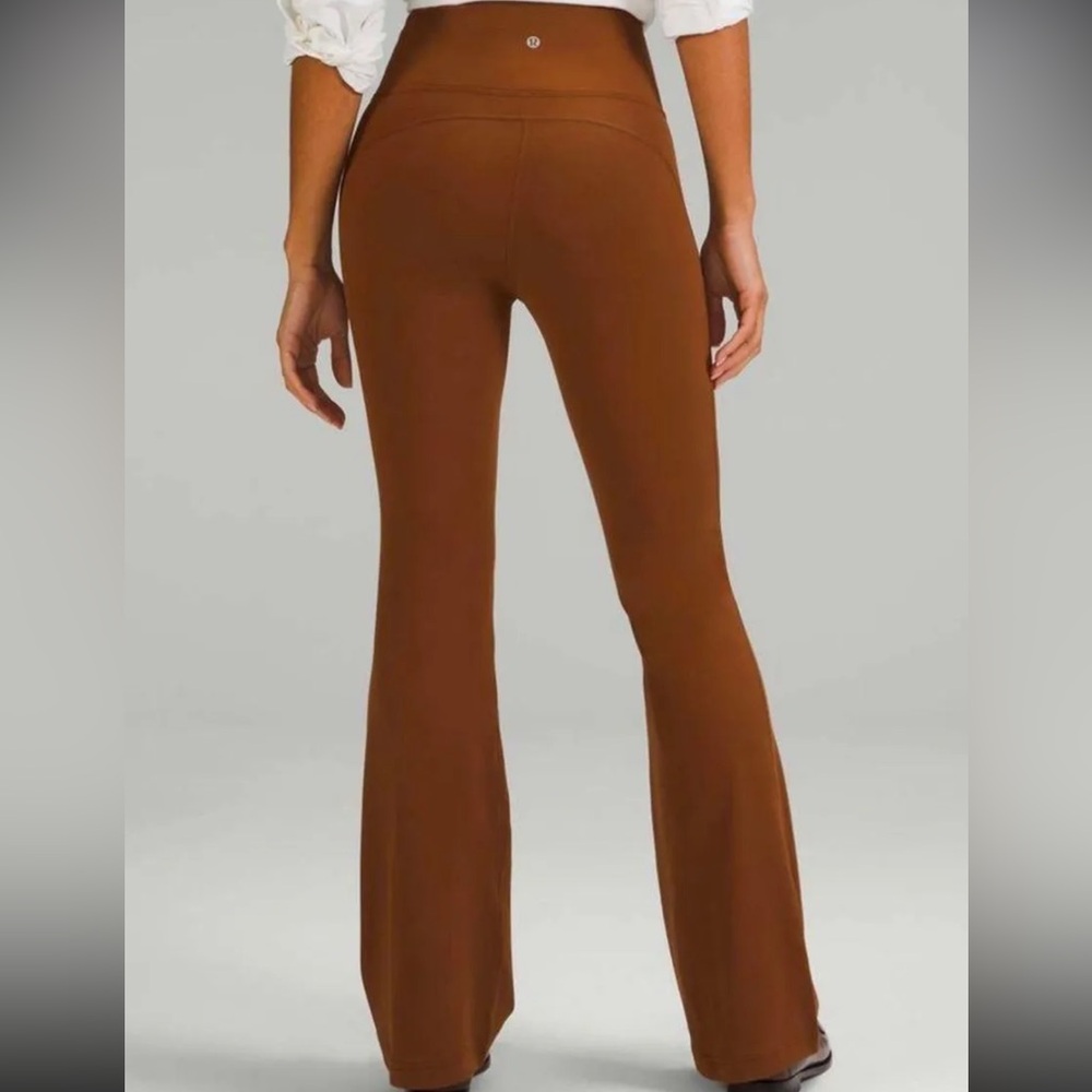 Lululemon grove high-waisted flare leggings